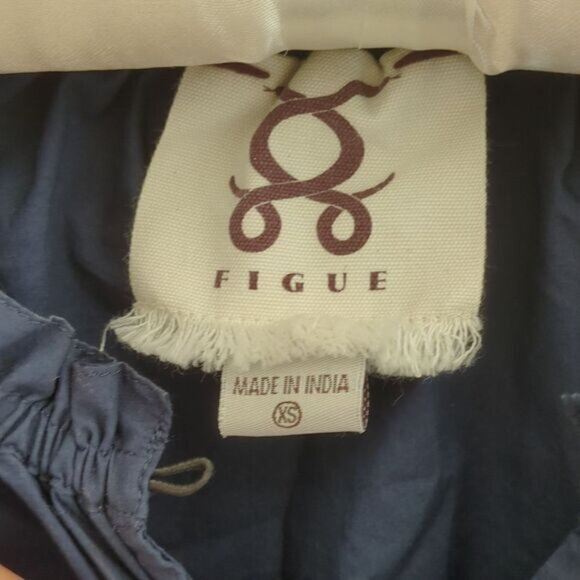 Figue Bella Blue Cotton Dress - Refined Boho - Picture 5 of 11